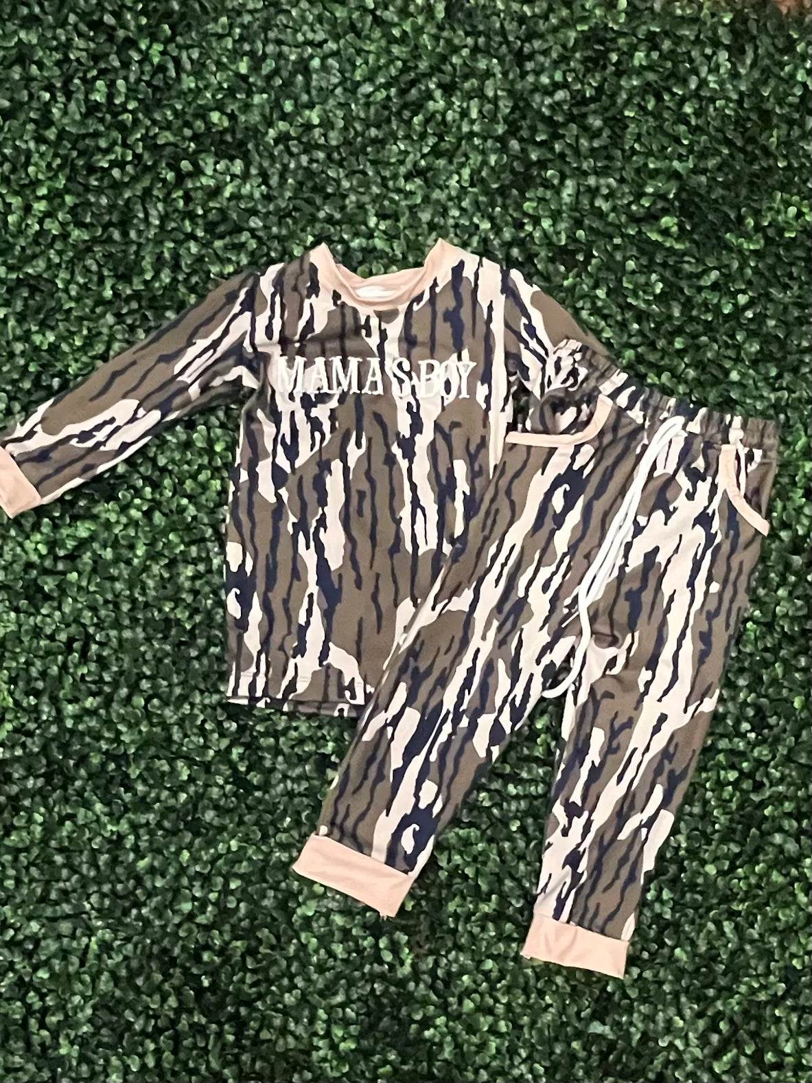 French-Knot Mama’s Boy Jogger