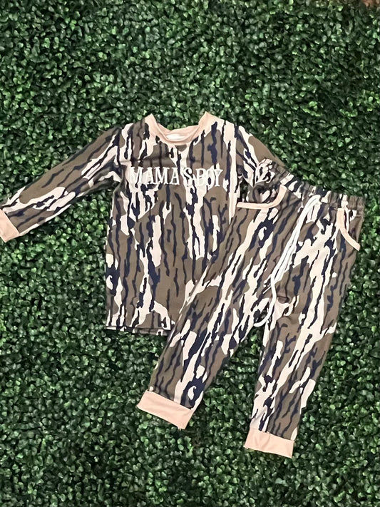 French-Knot Mama’s Boy Jogger