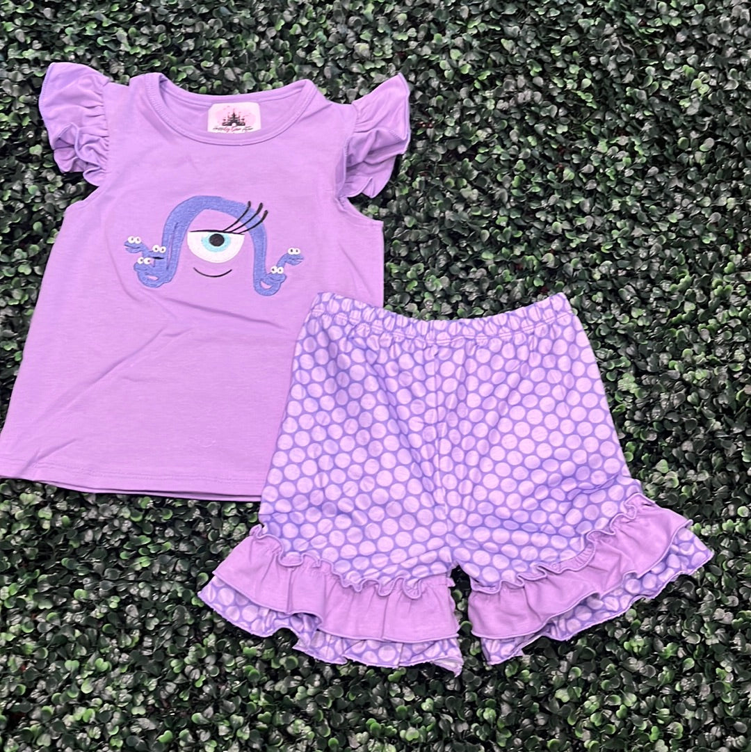 Purple Monster Girl Set