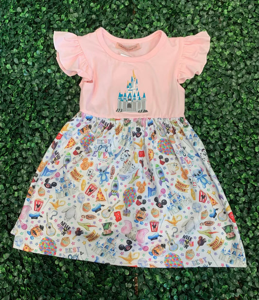 Castle & Character Short Sleeve Dress