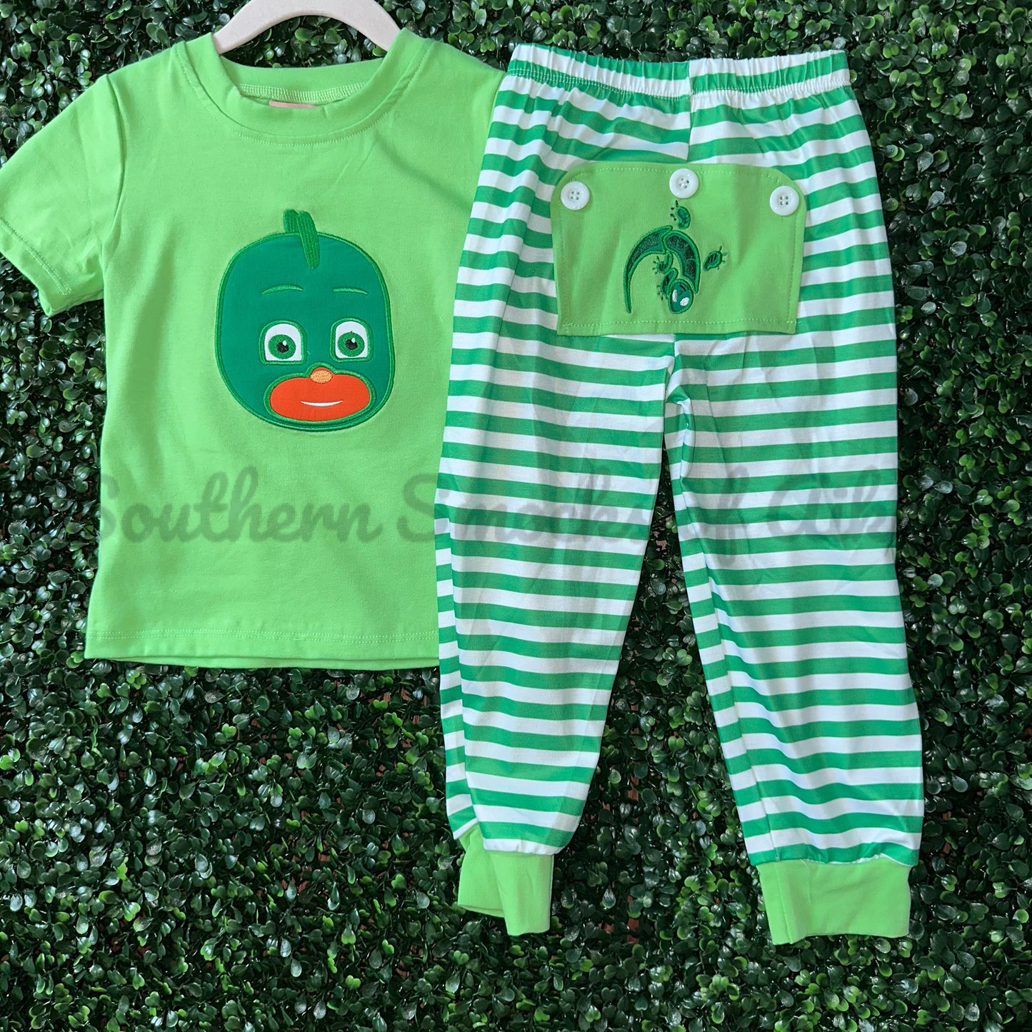 Gekko Appliqué Set