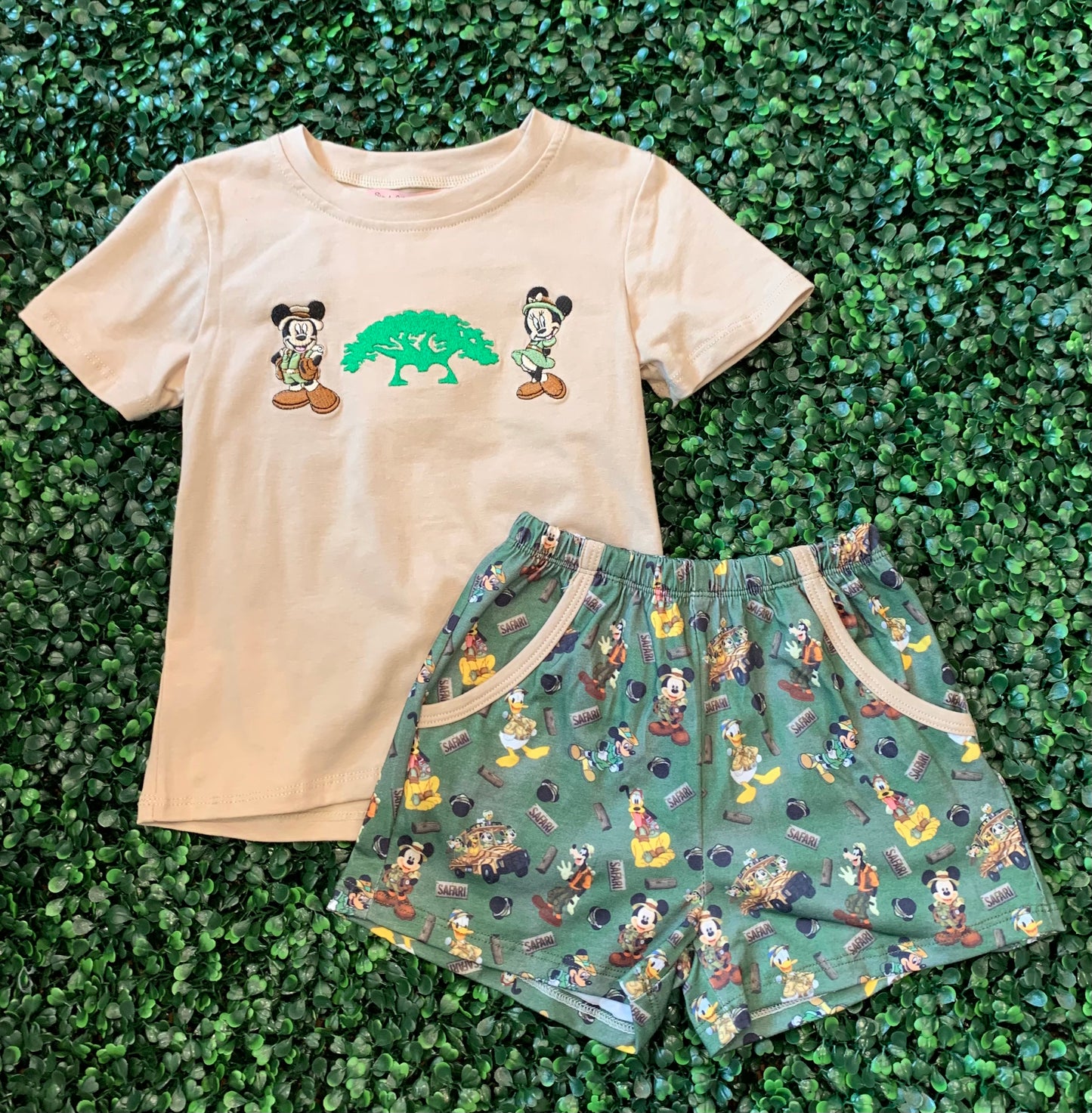 Mouse Safari Two Piece Set